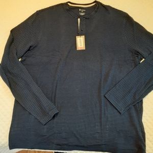 Cremieux Premium Denim Mens Blue Long Sleeve Henle